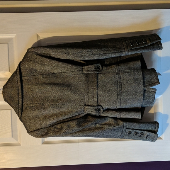 Zara hip-length pea coat - Picture 3 of 4